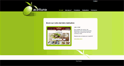 Desktop Screenshot of aceituna.fr